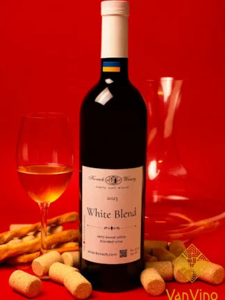 White Blend, напівсолодке біле вино, Kovach Winery, 2023 рік